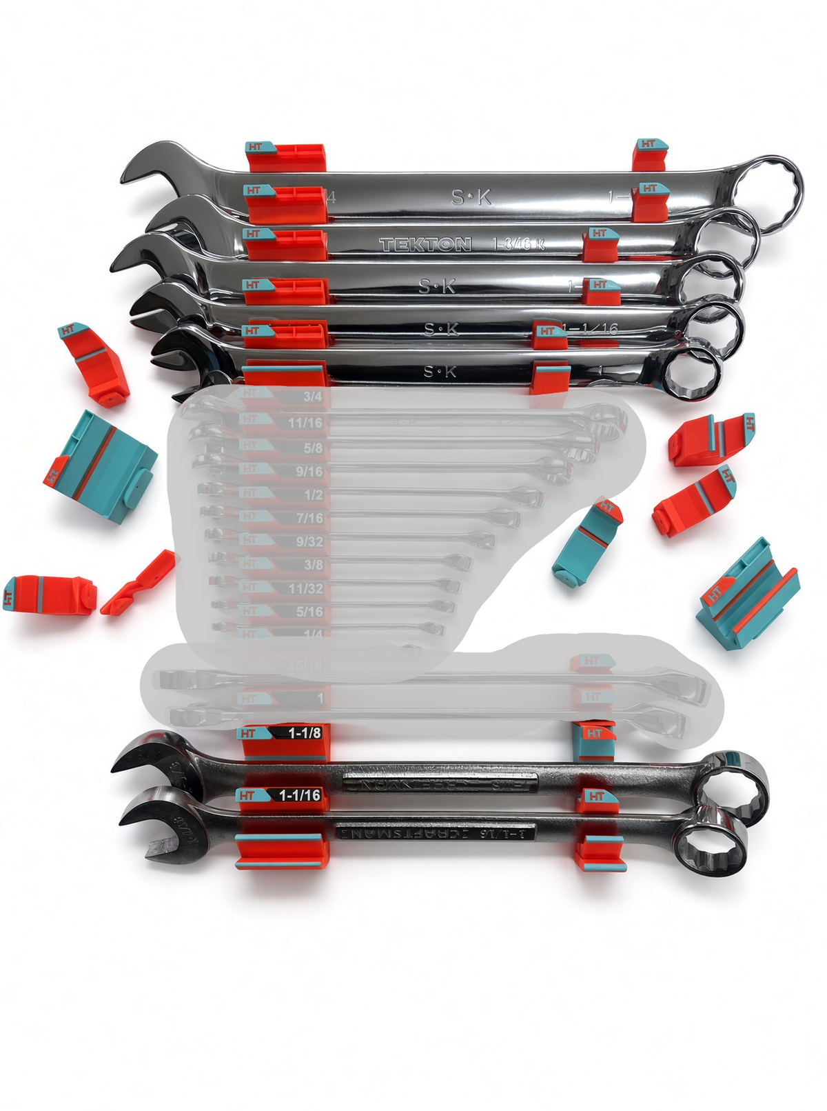 Holdall Tools USA - Modular Wrench Laydown Parts and Extensions